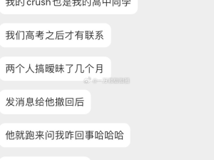 给喜欢的人发消息撤回后，啊啊啊啊不识字